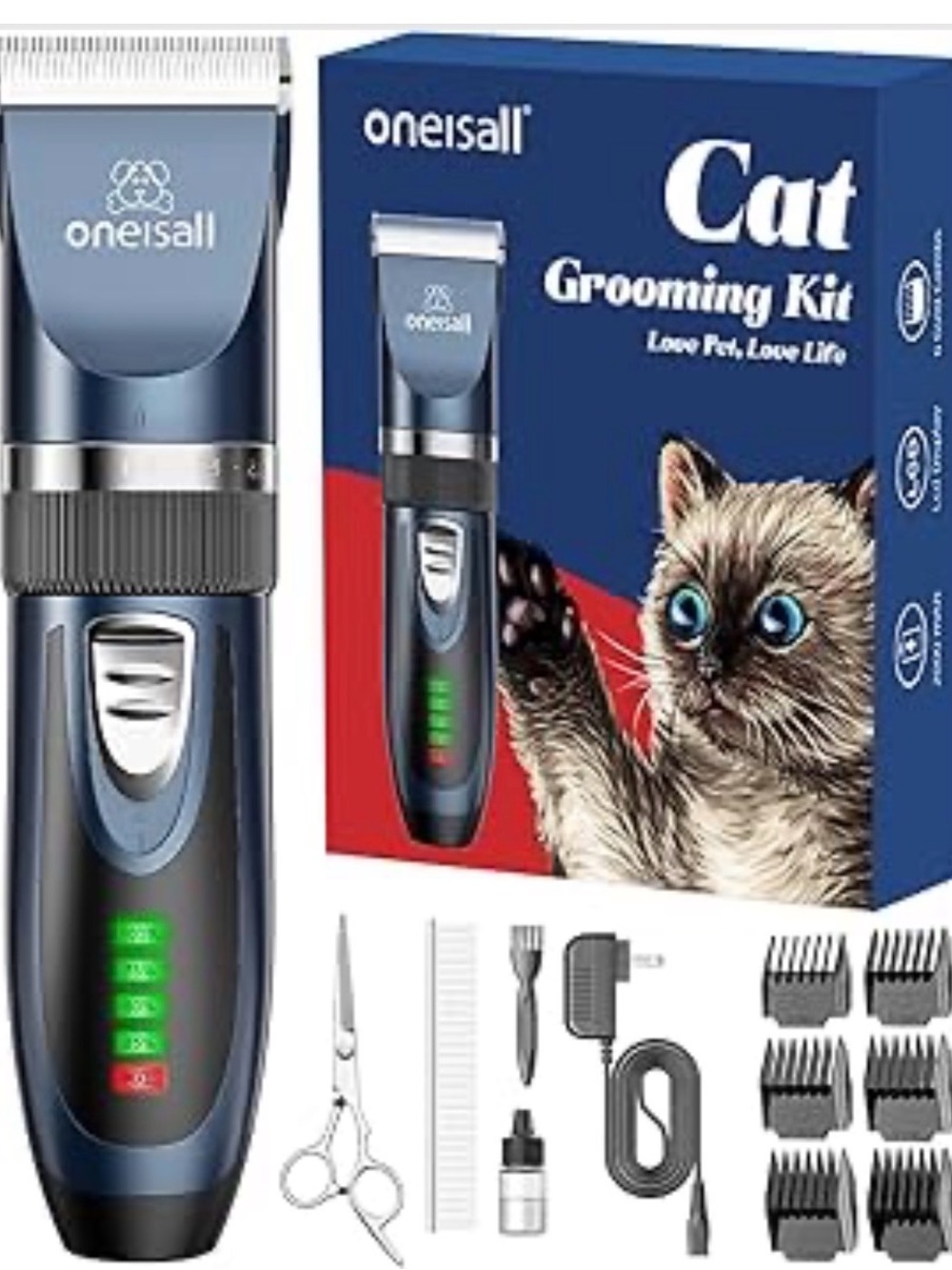 Oneisall Cat/Dog/Pet grooming kit